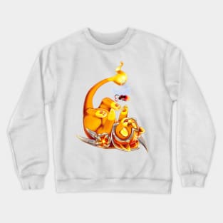 Cinder Kitty Crewneck Sweatshirt